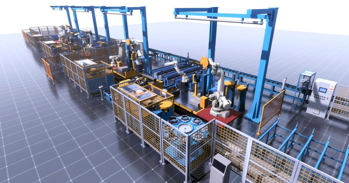 Production Line | 3D Industrial | Unity Asset Store