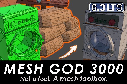 Mesh God 3000 – Mesh Extractor, Pivot & Shading Tools