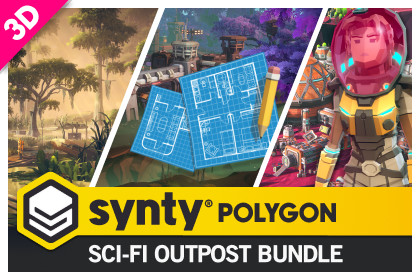 Value Bundle – POLYGON Sci-Fi Worlds, Swamp Marshland & Sci-Fi Outpost Map