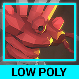 Low Poly Character - Rock Monster - Fantasy RPG