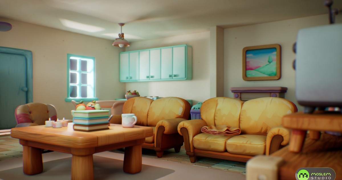 Pastel Clay World | 3D Props | Unity Asset Store