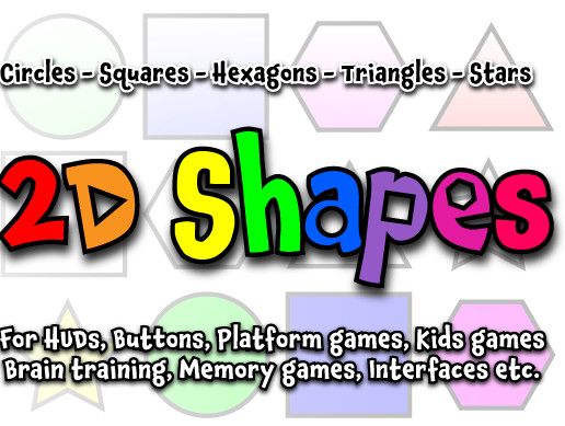Unity Shape Outline 2d 2D Shapes | 2D Textures & Materials | Unity Asset Store