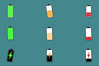 Battery Levels And Charging Icons (23.04.25)