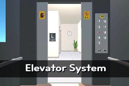 MAR - Low Poly Elevator System