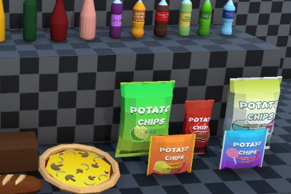Poly Provisions - Low Poly Convenience Store Kit
