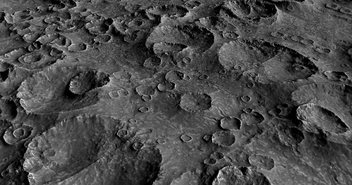 Lunar Surface - Craters area | 3D Sci-Fi | Unity Asset Store