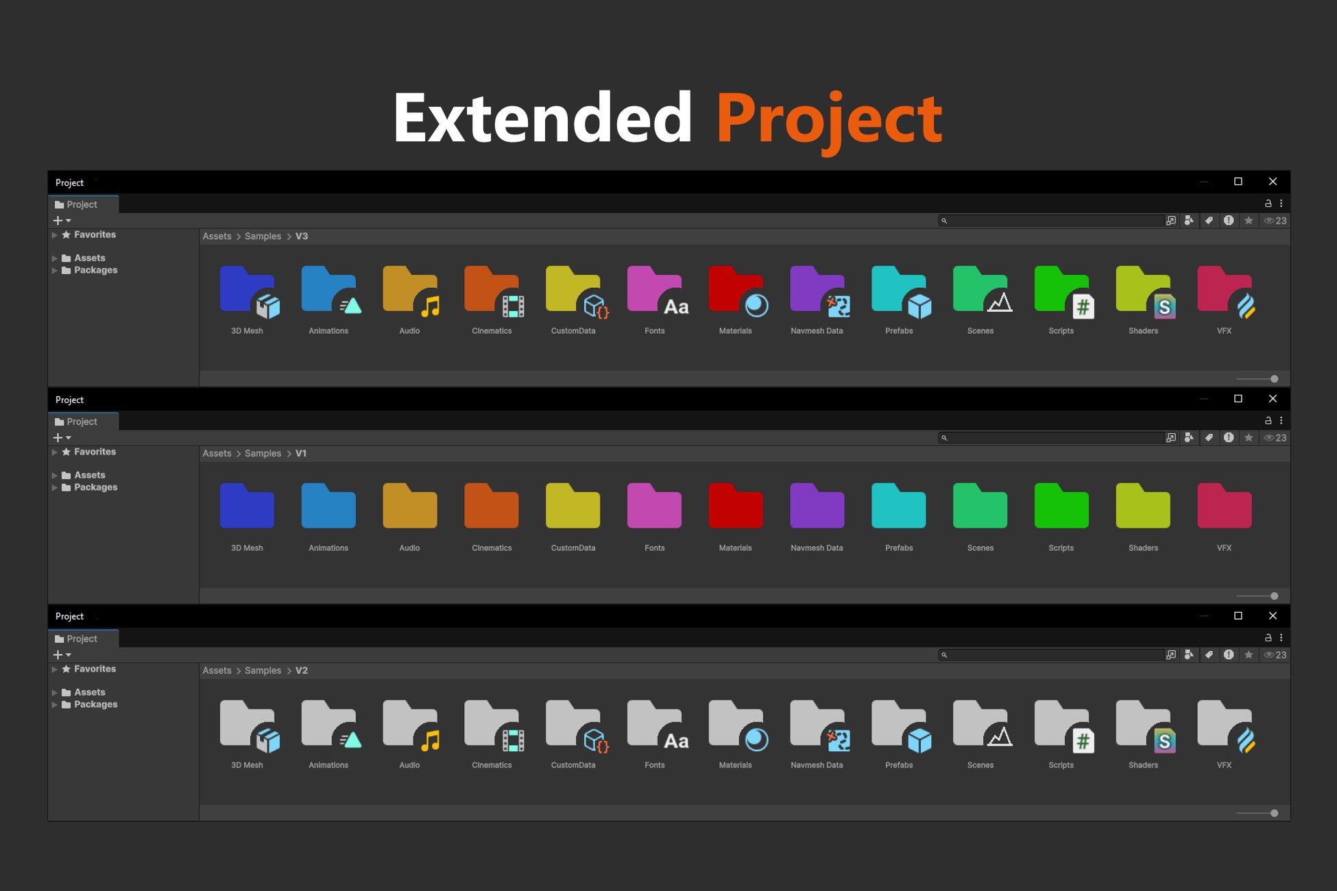 Extended Project | GUI Tools | Unity Asset Store