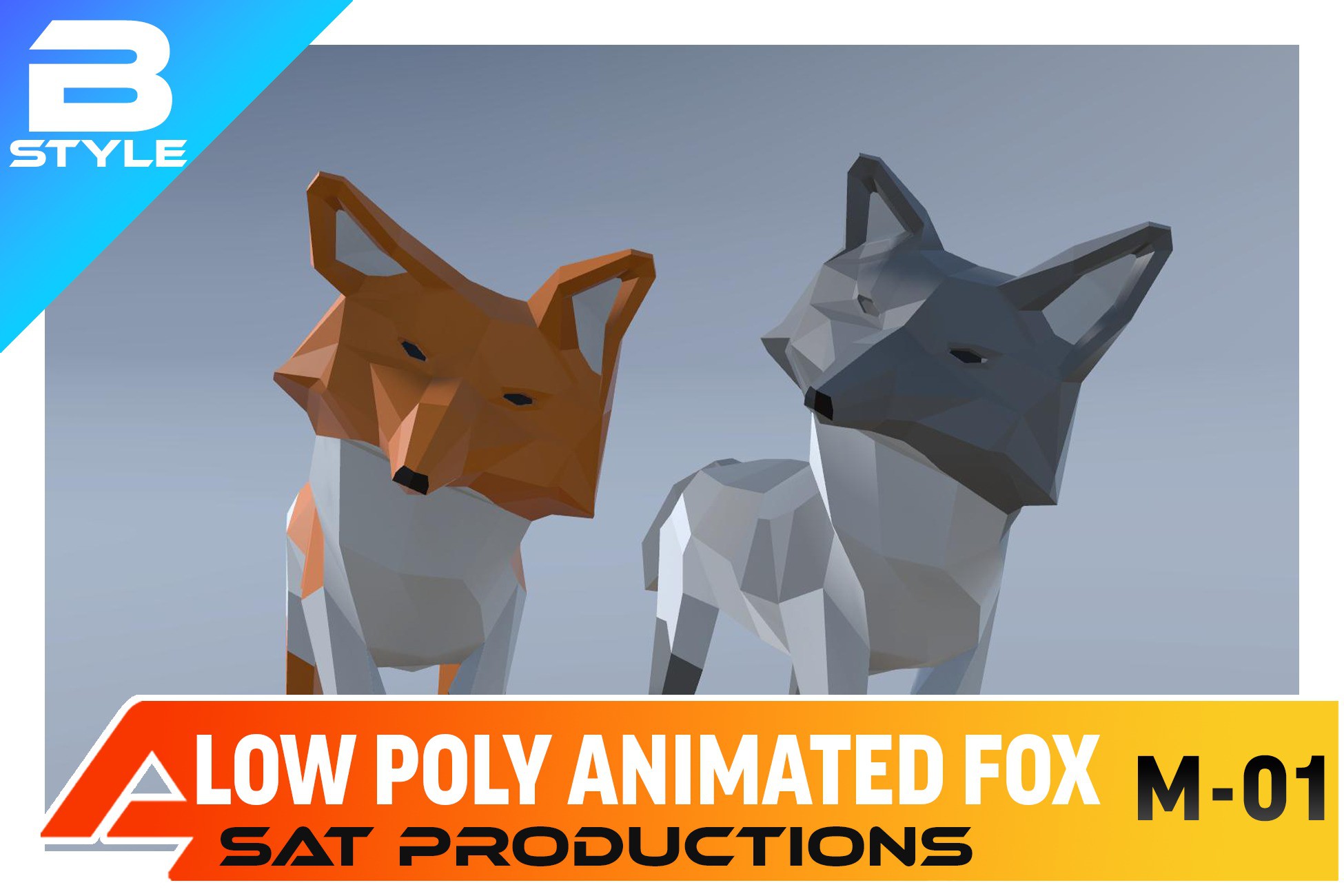 Low Poly Animated Fox | 3D 動物 | Unity Asset Store