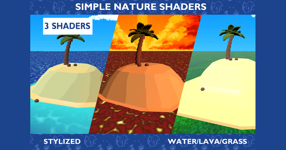 Simple Shaders Unity Simple Stylized Nature Shaders | VFX Shaders | Unity Asset Store