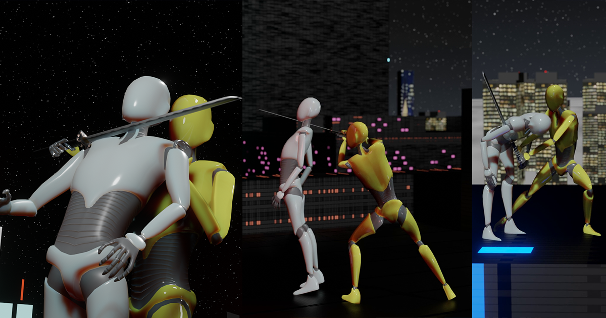 Stealth Kills animations (Motion Cast#10 Vol.1) | 3D Animations | Unity ...