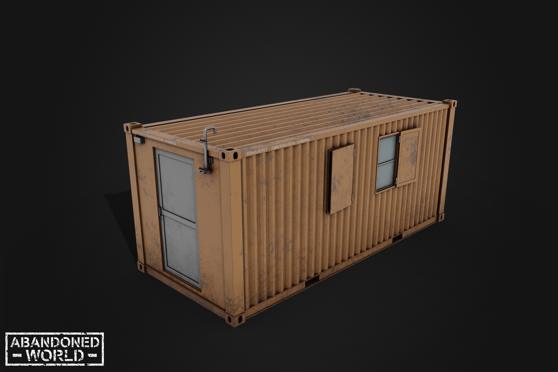 Container for Workers | 3D Industrial | Unity Asset Store