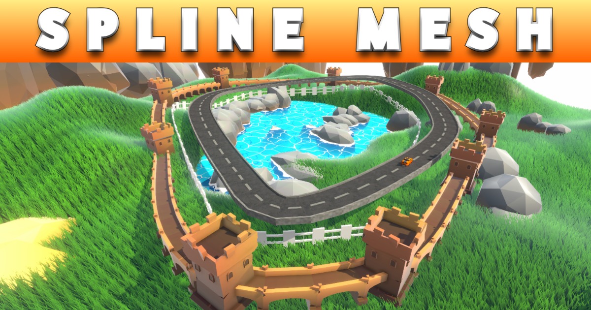 Spline Mesh | Level Design | Unity Asset Store