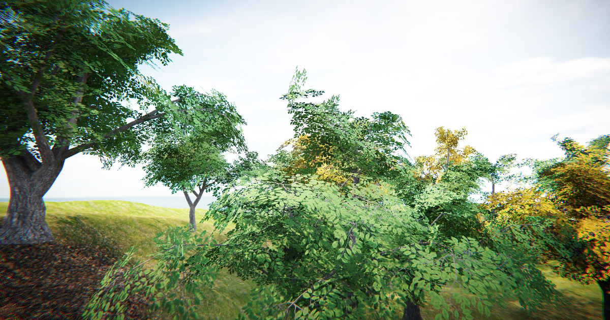 URP Realistic Tree 4 (Mobile) | 3D 树木 | Unity Asset Store