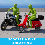 Scooter & Bike Animation