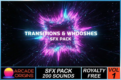 Transition & Whooshes SFX Pack - Vol. 1
