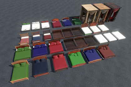 Beds Pack : Furniture Collection