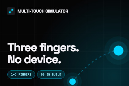 Multi-touch Simulator