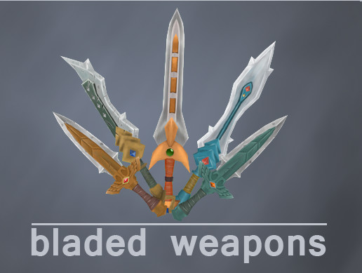 Bladed Weapons | 3D | Unity Asset Store