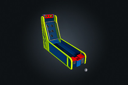 Arcade Bowling V1 – Game Machine | Game Ready PBR | Built-In & URP Compatible