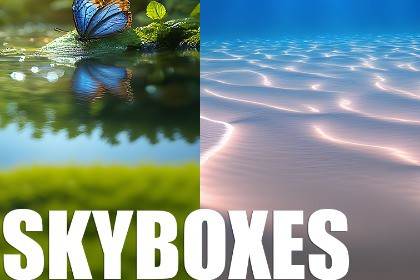 33 8k Skyboxes