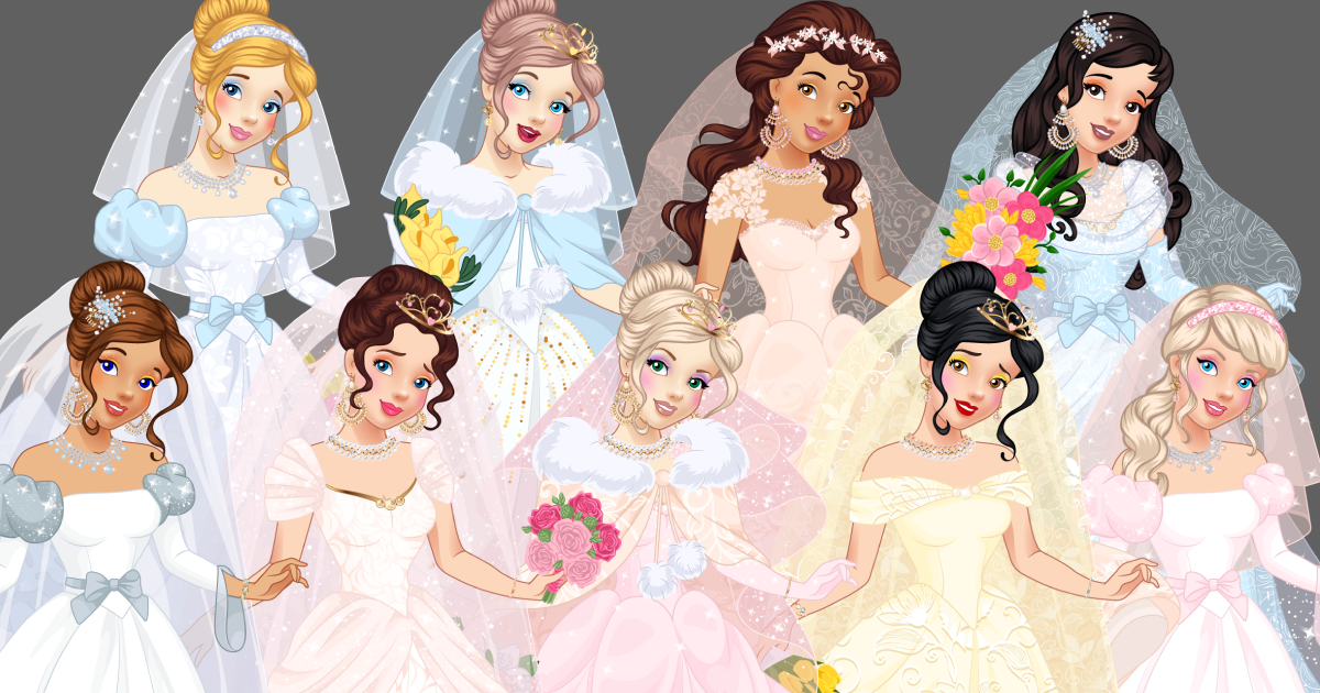 Bride 2d Princess Bride Character | 2D Characters | Unity Asset Store