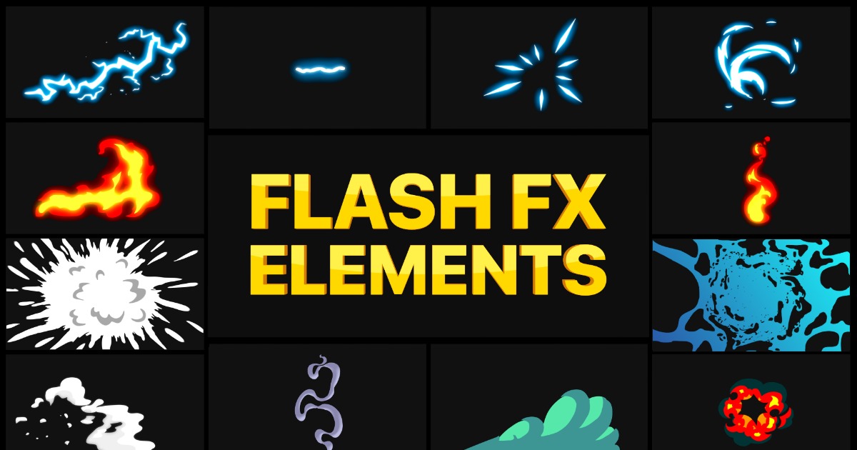Flash FX Pack 05 (16.02) | 2D Textures & Materials | Unity Asset Store