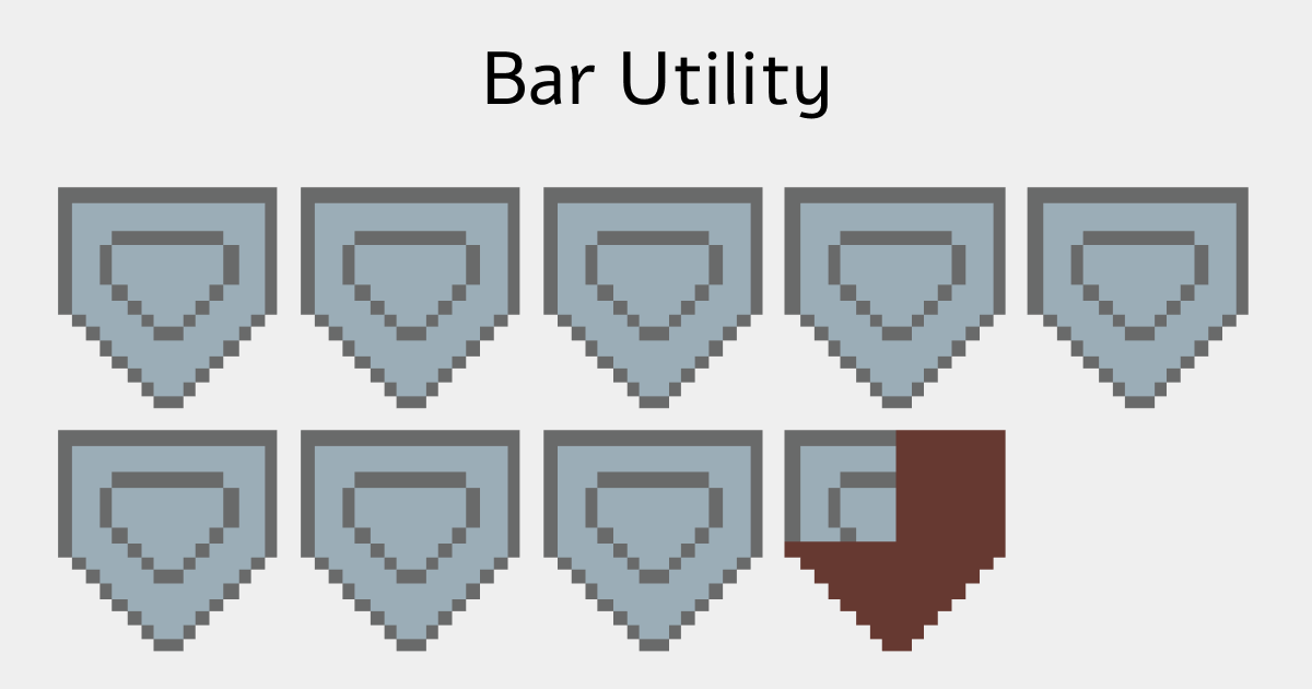 Bar Asset Unity Bar Utility | GUI Tools | Unity Asset Store
