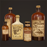 Antique Apothecary Bottles
