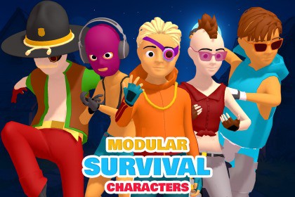 Stylized Survival Characters