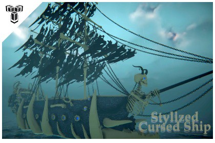 Stylized Cursed Ship - By Yorakeys