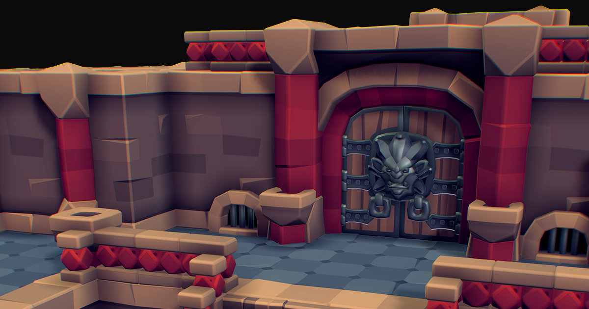 Dungeon Set - Proto Series | 3D Dungeons | Unity Asset Store
