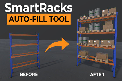 Smart Racks – Modular Warehouse Racks & Shelf Generator