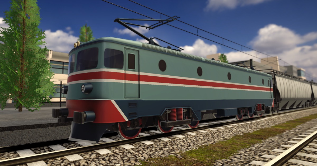 Locomotive 03 - 6 Templates | 3D Land | Unity Asset Store