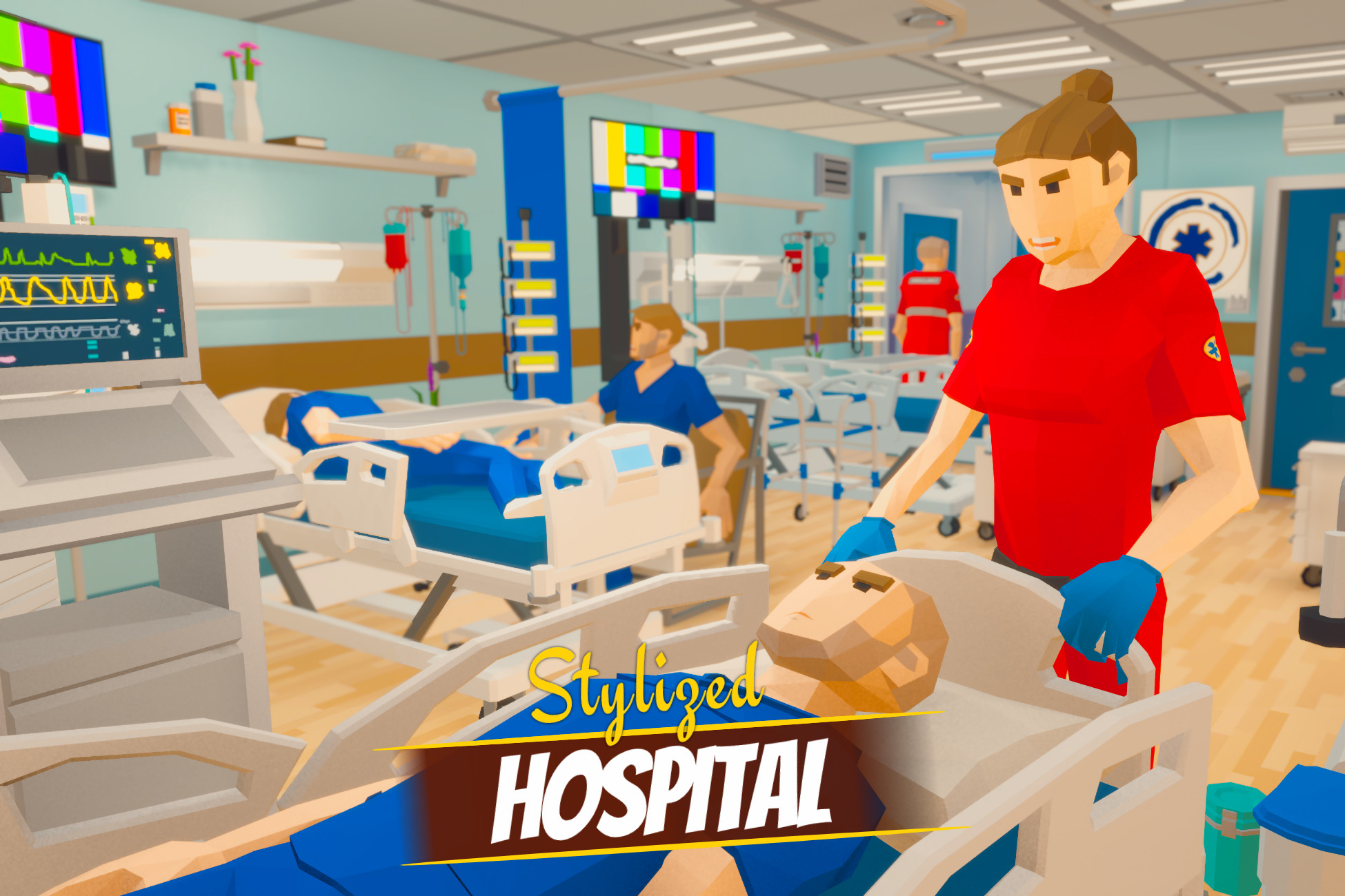 poly hospital | 3D Urban | Unity Asset Store