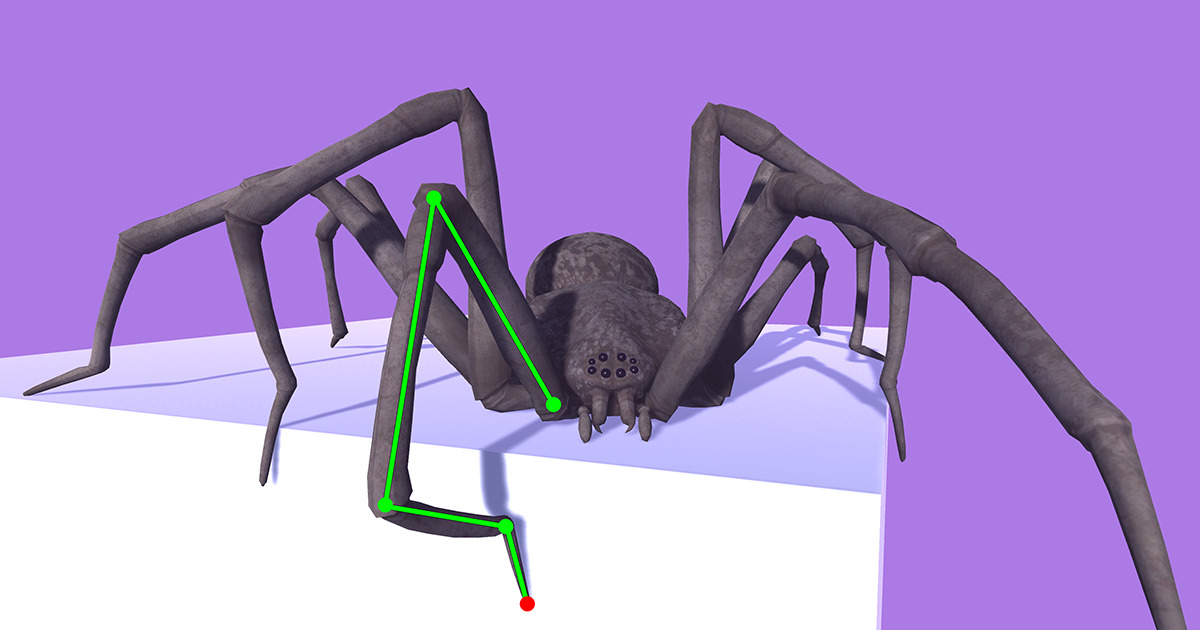 Procedural Spider | Animation Tools | Unity Asset Store