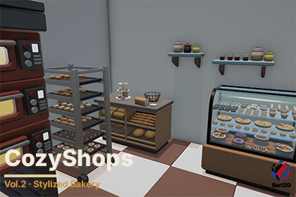 CozyShops Vol.2 - Stylized Bakery