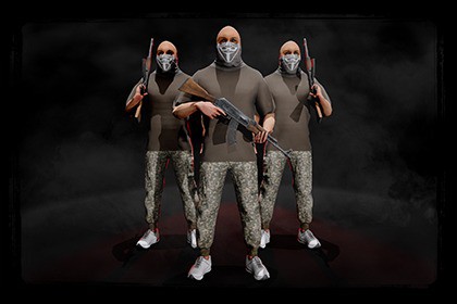 Urban Insurgent (Low Poly)