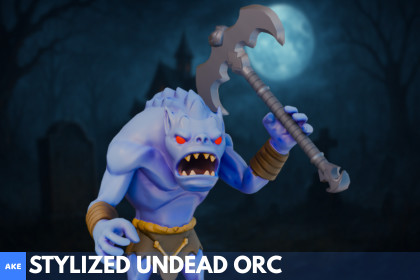 Stylized Undead Orc