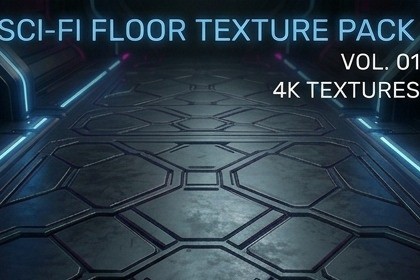 SciFi Floor Texture Pack Vol. 01