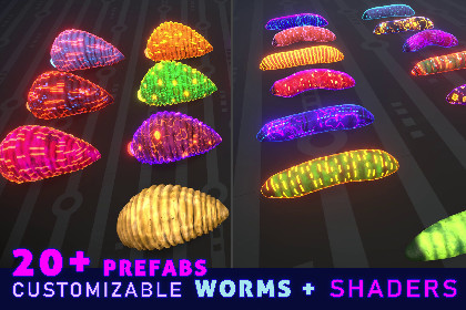 Cyber Worms 2 in 1