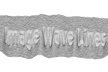Image Wave Lines Effect By maything