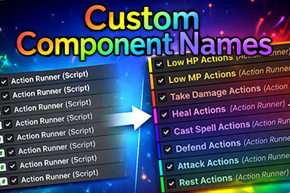 Custom Component Names - Display names + colors for Inspector component headers