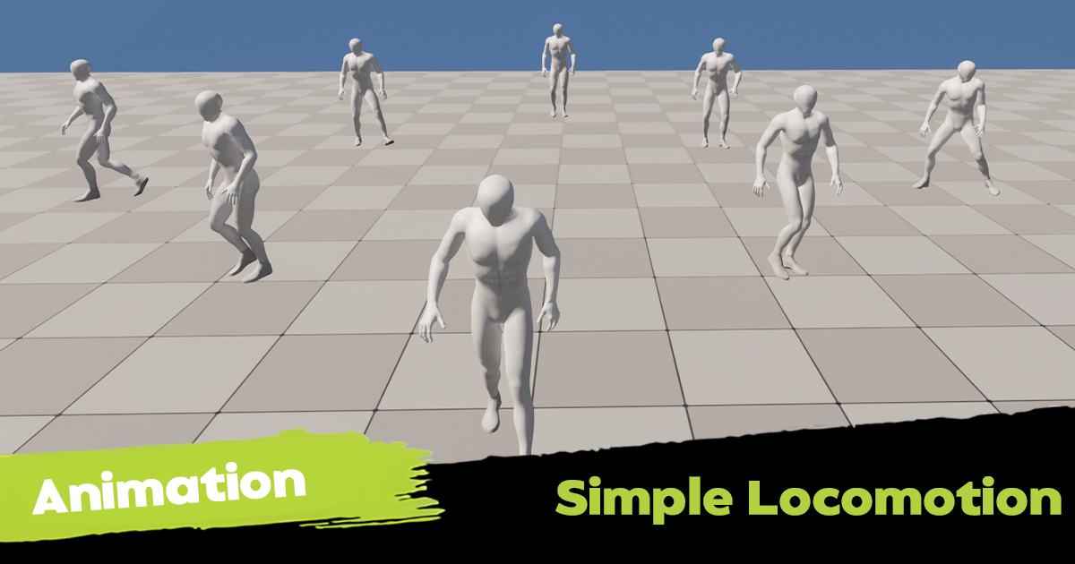Simple Locomotion Animation | 3D 애니메이션 | Unity Asset Store