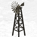 Rustic Farm Windmill