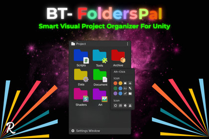 BT-FoldersPal: 用のスマートなビジュアル プロジェクト オーガナイザー