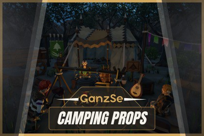 GanzSe FREE Camping - Fantasy Low Poly Props