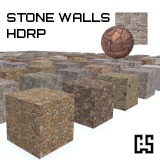 Stone Walls HDRP - texture maps & materials
