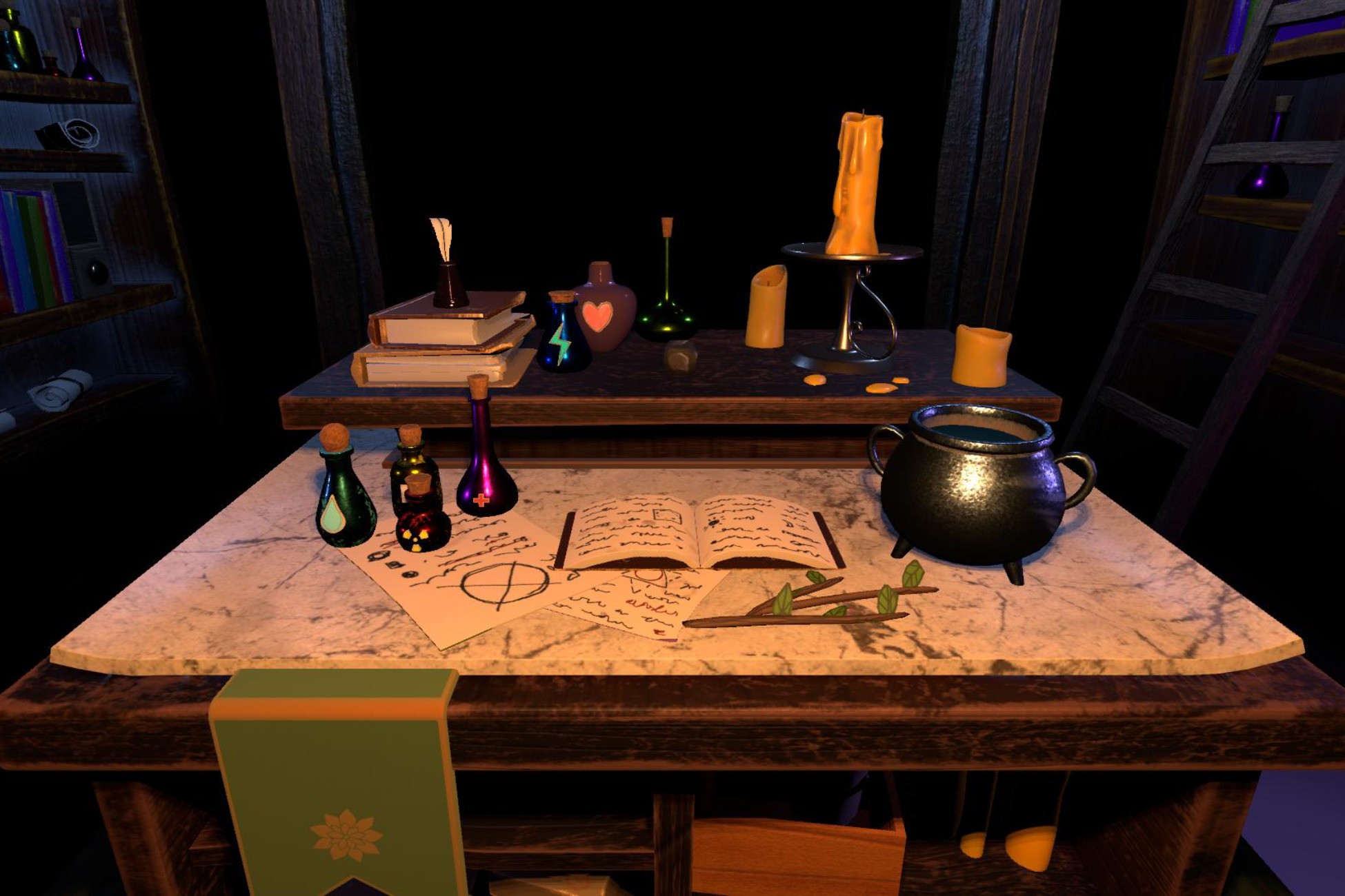 Alchemy Room - 3D Props | 3D Props | Unity Asset Store