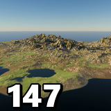 147 Procedural Terrains - Mountains, Lakes & Islands