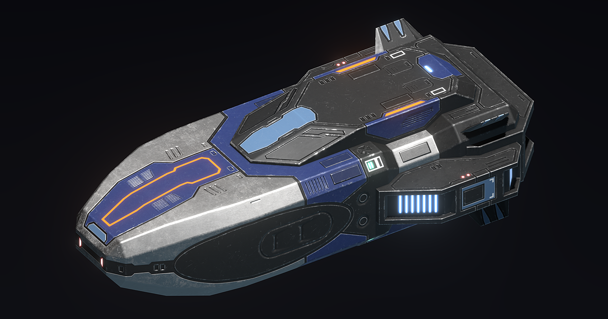 Unity Pod Spaceship Escape Pod | 3D 우주 | Unity Asset Store